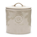 Rivièra Maison Voorraadpot PORTOFINO in flax als decoratieve pot