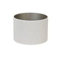 Kap cilinder 25-25-18 cm SAVERNA eiwit detail van stof en vorm