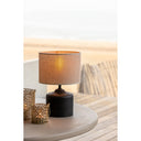 Light & Living Cilinder Lampenkap BRESKA detail van stof en vorm