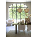 Light & Living Vaas CORSICO in beige op tafel of dressoir