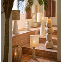 Light & Living Lampvoet YELOS in beige detail van afwerking