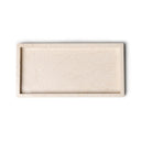 Nowe Home Dienbladtray SIENA in beige close-up van materiaal