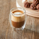 Rivièra Maison Dubbelwandig Glas Line – Koffie of Thee in clear in een stijlvol interieur