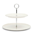 Rivièra Maison Elegant Twist Etagère in wit voor serveren en styling