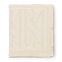 Rivièra Maison Hannah Jacquard Plaid in crème op bank
