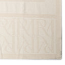 Rivièra Maison Hannah Jacquard Plaid in crème detail van stof en structuur