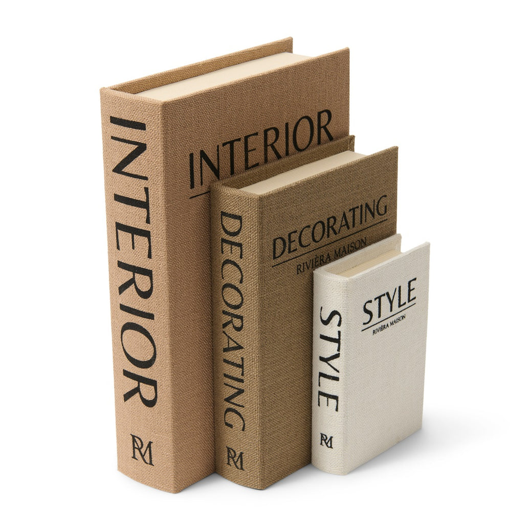 RM Interior Decorative Book Set