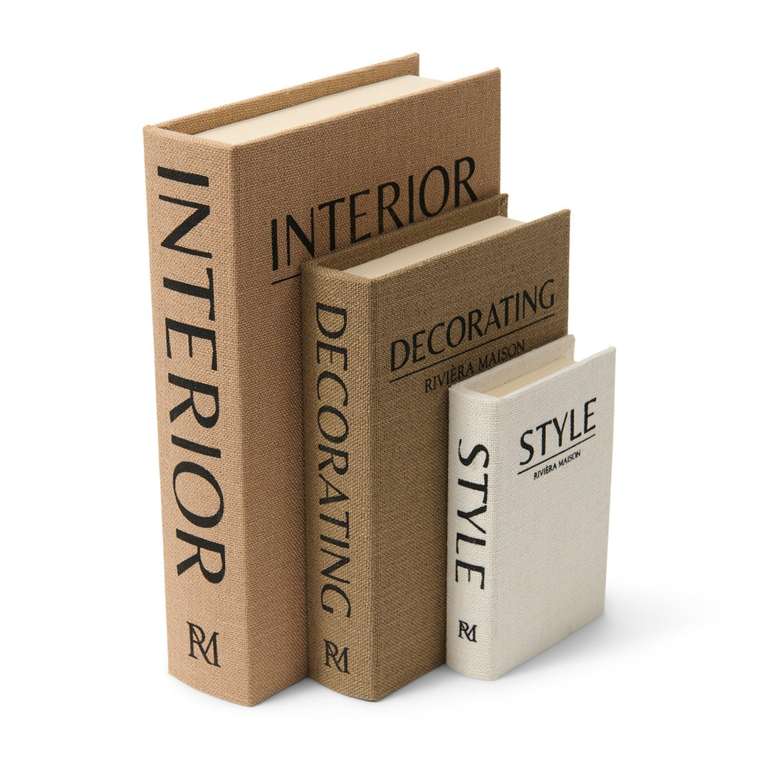 RM Interior Decorative Book Set