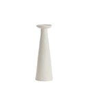 Light & Living Kaarsenhouder OTA formaat 12,5x12x37 cm in crème met kaars