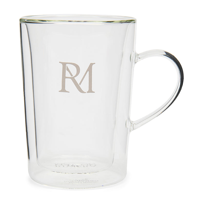 Drinkglas Dubbelwandig MONOGRAM - Koffie of Thee