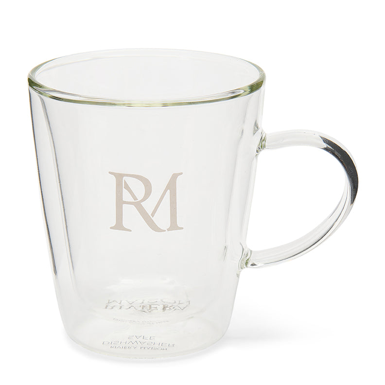 Drinkglas Dubbelwandig MONOGRAM - Koffie of Thee