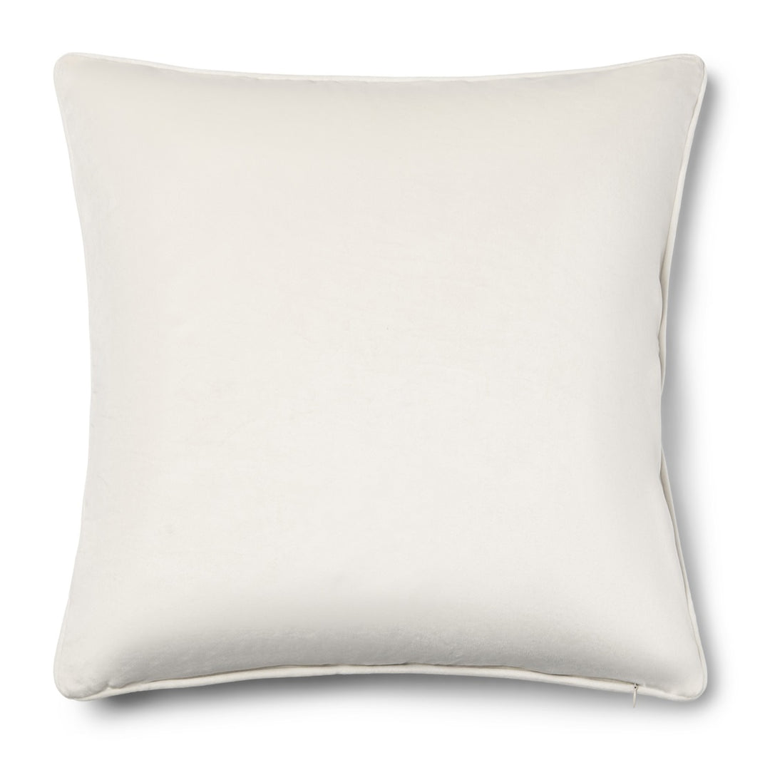 Monogram Velvet Pillow