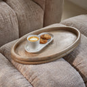 Rivièra Maison Koffiekop en Schotel CAFFÈ DOPPIO in wit op tafel of dressoir