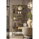 Light & Living Vaas LOSETO in bruin in een sfeervol interieur