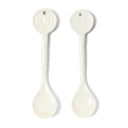 Rivièra Maison Portofino Lepels - Set van 2 in wit als woonaccessoire