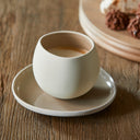 Rivièra Maison Kop en Schotel CLEMENT in koffie detail van afwerking