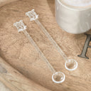 Rivièra Maison Glazen Lepetjes - Set van 2 in clear detail van afwerking