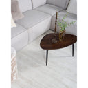 Home67 Vloerkleed COS Ivory op tafel of dressoir