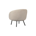 Pole to Pole Lounge Stoel MARS in crème als comfortabele loungestoel