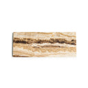 Mooisa Dienblad MARMEREN Rechthoekig S - 10x25 cm in onyx met decoratieve styling