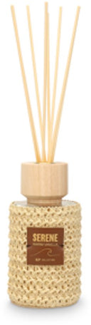 Nowe Home Geurstokjes SERENE VANILLE - 220 ml detail van fles en stokjes