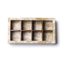 Mooisa Organizer Box ONYX in crème sfeerbeeld