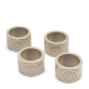 Rivièra Maison Servetringen PORTOFINO - Set van 4 stuks in flax als woonaccessoire