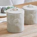 Rivièra Maison Voorraadpot PORTOFINO in flax voor plant of styling
