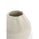 Light & Living Planten/Decoratie Pot ACDA formaat 30,5x32 cm in naturel detail van vorm en afwerking