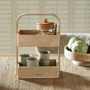 Rivièra Maison Organiser BELFAST in flax detail van afwerking