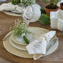 Rivièra Maison Servetringen CLASSIC PEARL - Set van 4 stuks detail van afwerking