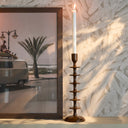 Rivièra Maison Serenza Kandelaar metalen detail van afwerking