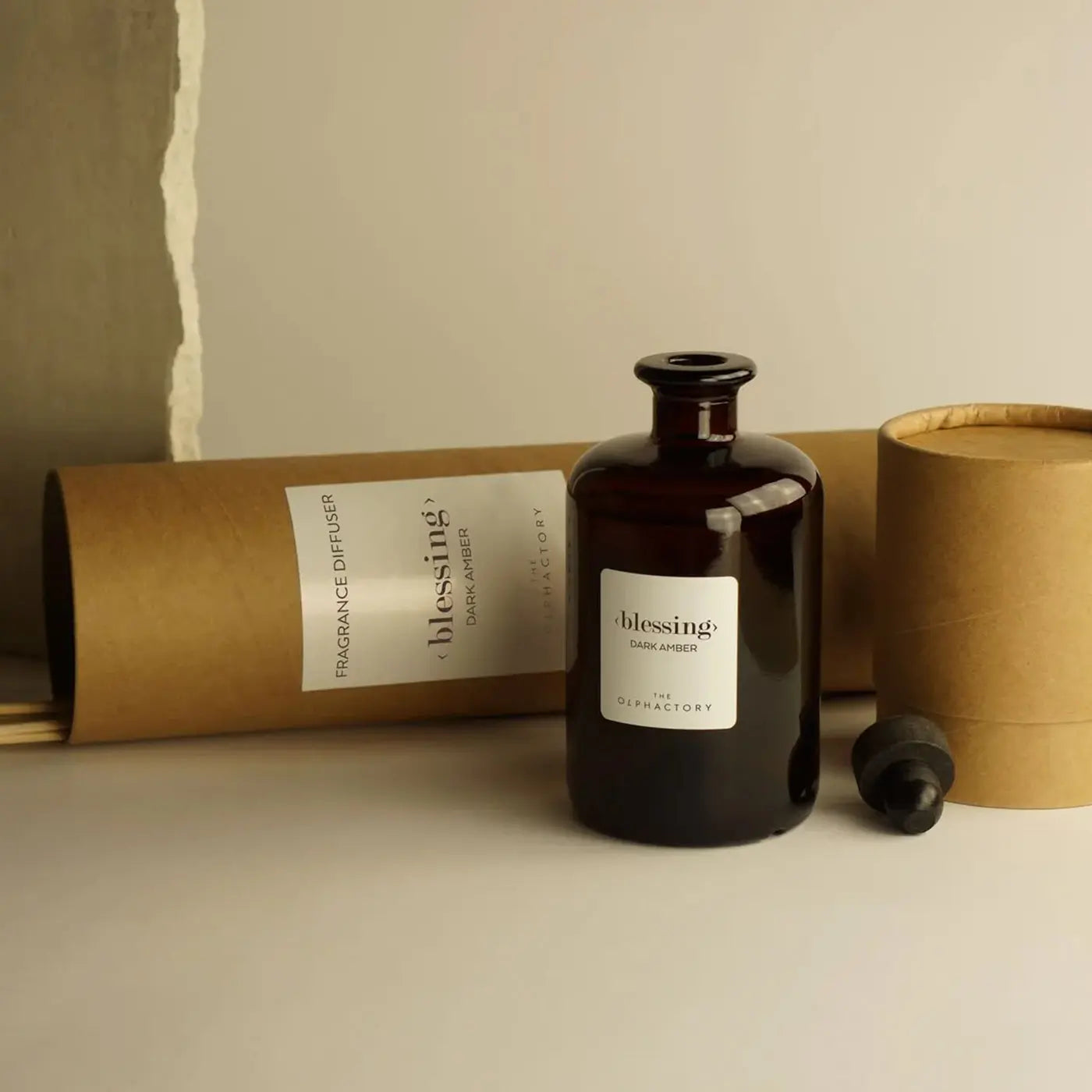 Geurstokjes DARK AMBER 500ml